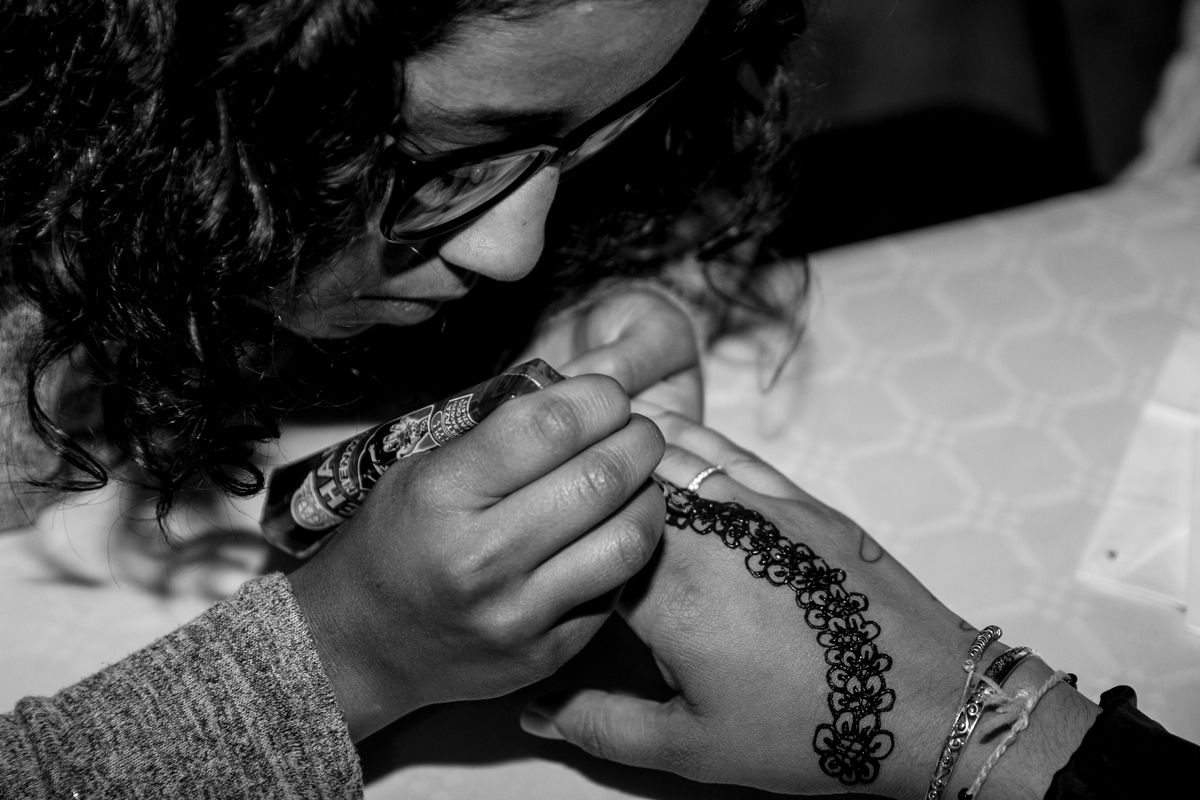 Tattoo corner con tatuajes temporales